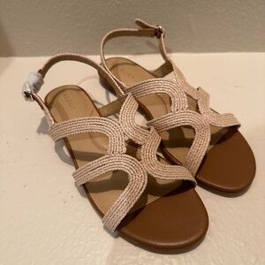 Talbots Women's Tan and Brown Sandals